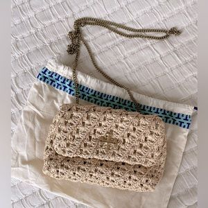 NWOT Tory Burch Kira Crochet Bag